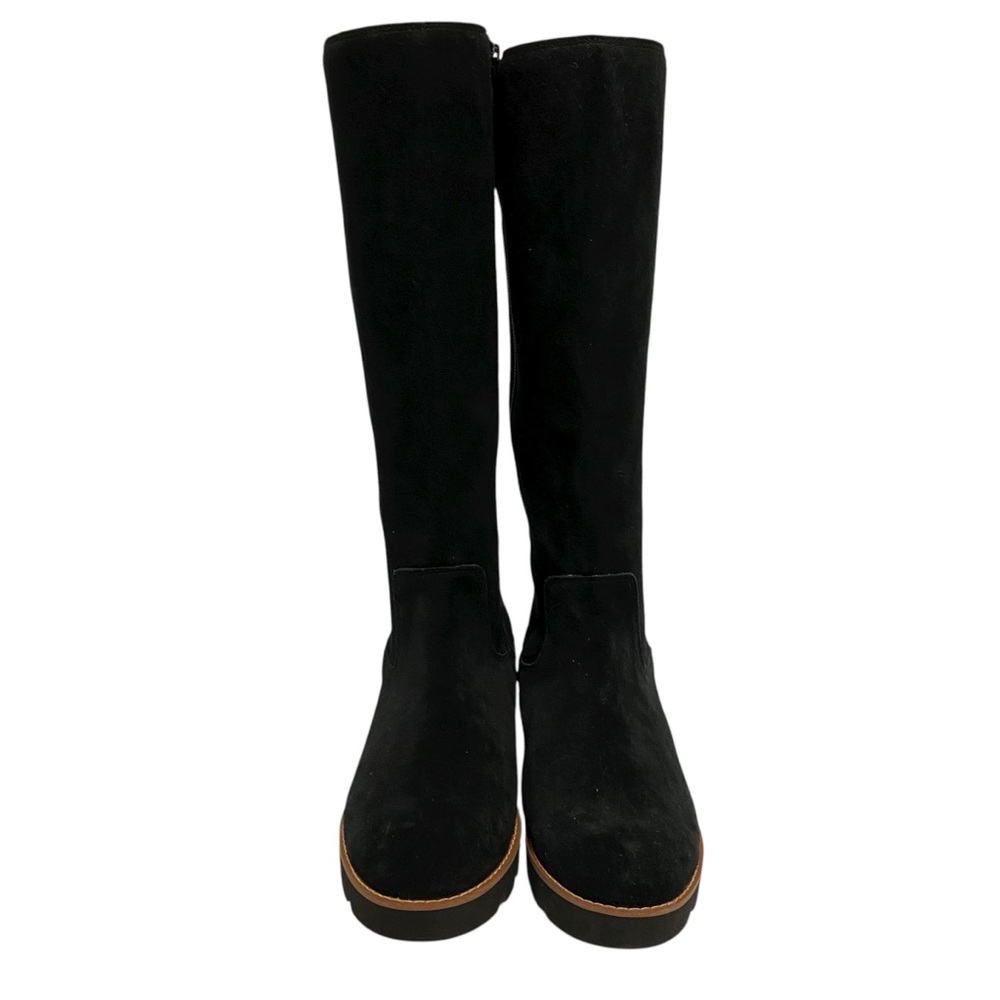 Vionic Solid Black Suede Boots - image 1